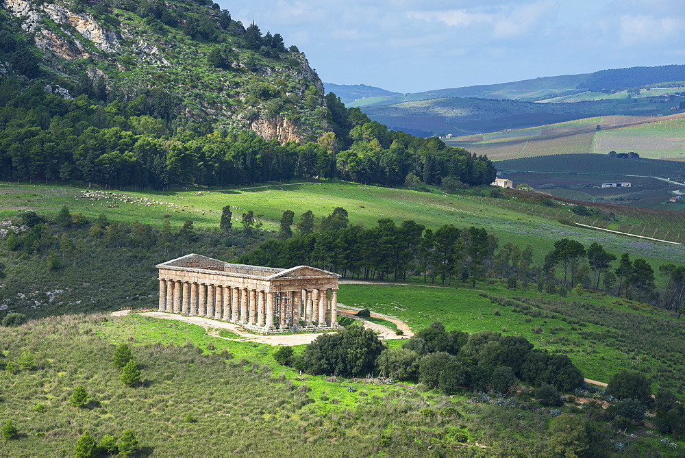 Segesta Temple, Segesta, Sicily, Italy, Europe