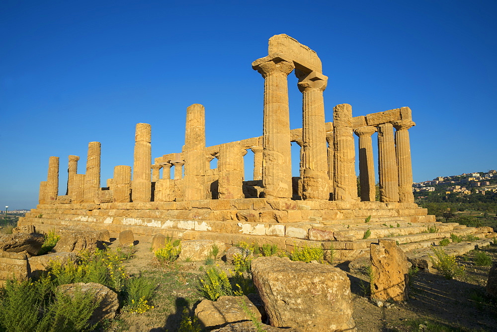 Temple of Juno, Valley of the Temples, Agrigento, UNESCO World Heritage Site, Sicily, Italy, Europe