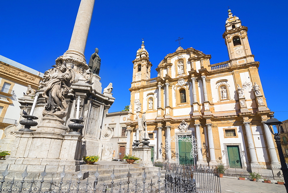 Church of San Domenico, Palermo, Sicily, Italy, Europe