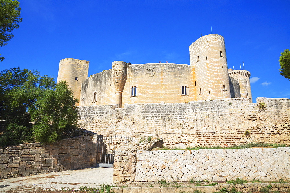 Bellver Castle, Palma de Mallorca, Mallorca (Majorca), Balearic Islands, Spain, Europe