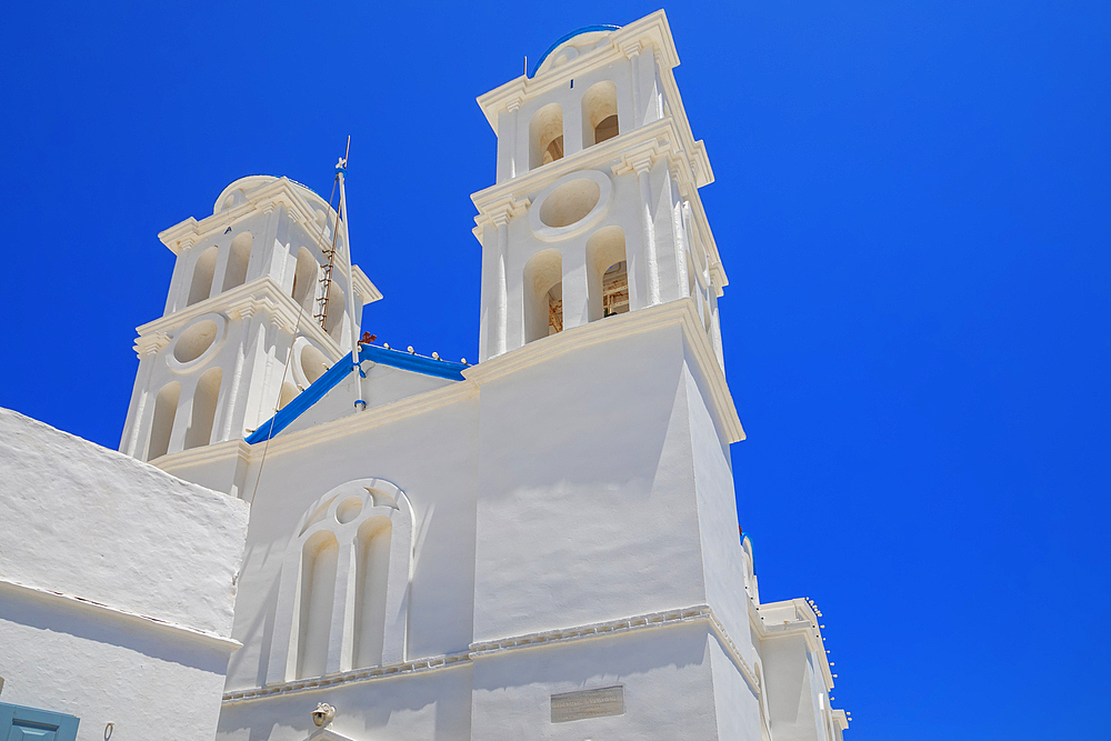 Orthodox church, Apollonia, Sifnos Island, Cyclades, Greek Islands, Greece, Europe