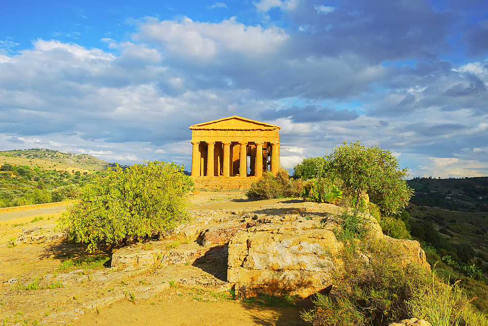 Concordia temple, Valley of Temples, Agrigento, Sicily, Italy