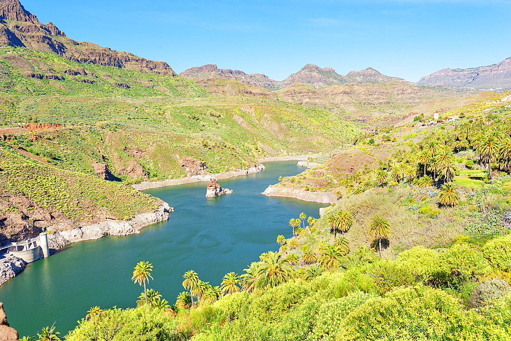 Presa de la Sorrueda, Gran Canaria, Canary Islands, Spain