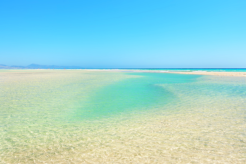 Sotavento Beach, Fuerteventura, Jandia, Canary Islands, Spain