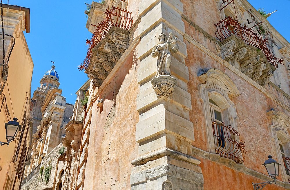 Palazzo Cosentini, Ragusa Ibla, Ragusa province, Sicily, Italy
