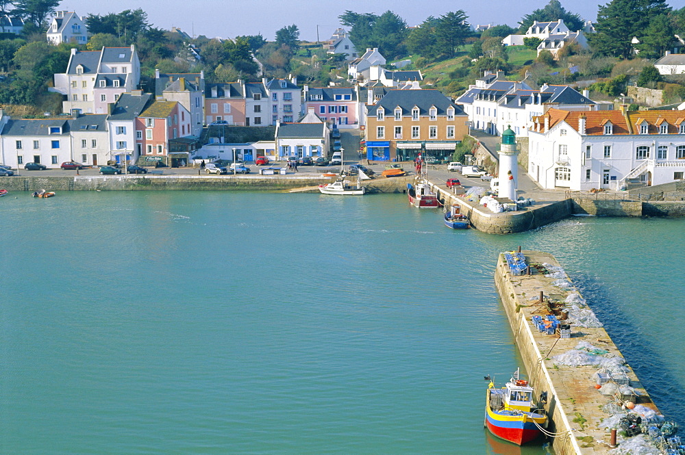 Port Sauzon, Belle-ile-en-Mer, Breton Islands, Morbihan, France