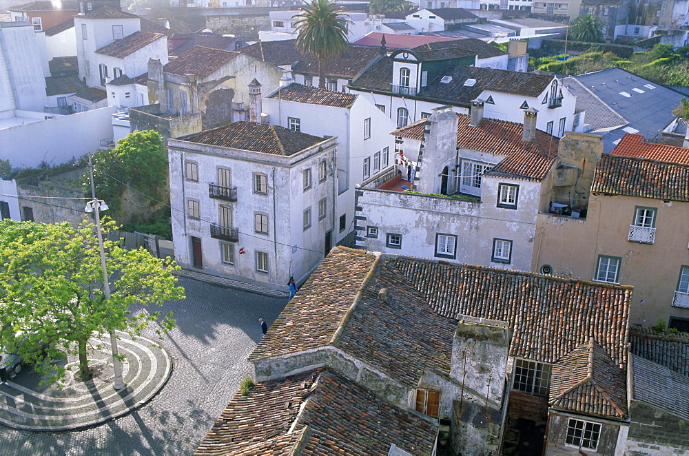 Town of Ponta Delgada, Sao Miguel Island, Azores, Portugal, Europe, Atlantic Ocean