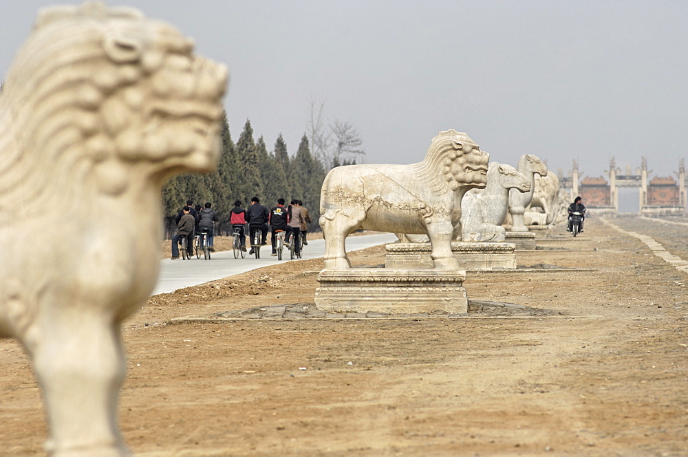 Eastern Qing tomb dating from between 1616 and 1911 AD, UNESCO World Heritage Site, Zunhua City, east of Beijing, China, Asia