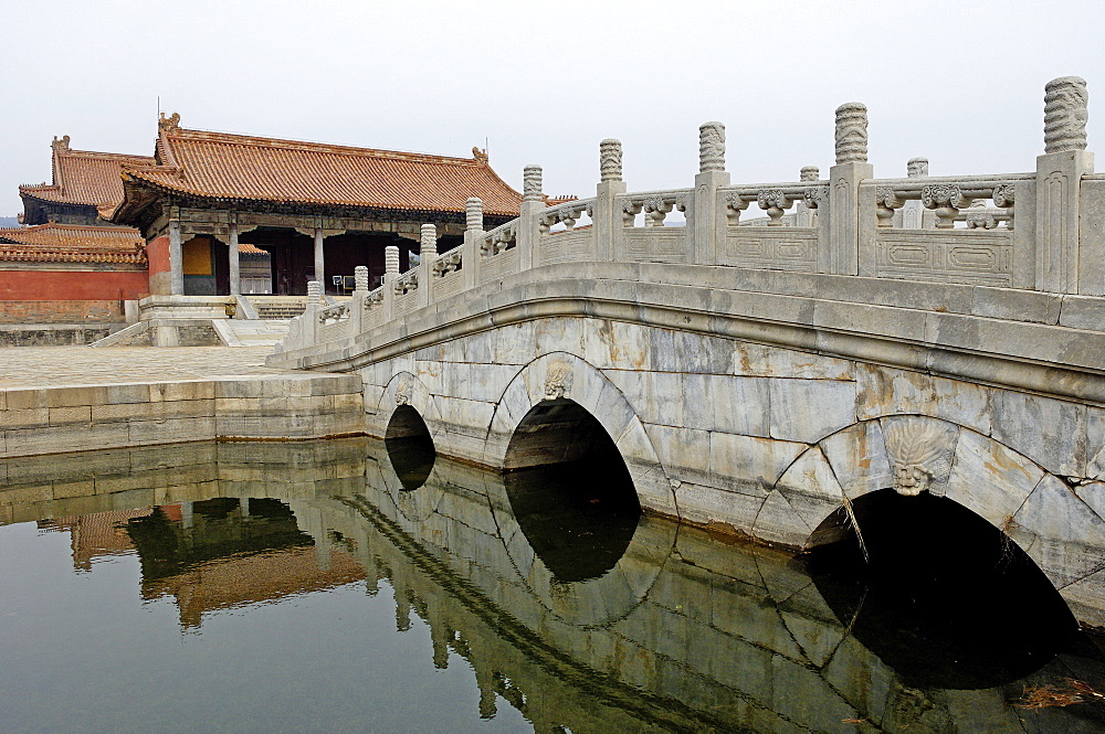 Eastern Qing tomb dating from between 1616 and 1911 AD, UNESCO World Heritage Site, Zunhua City, east of Beijing, China, Asia