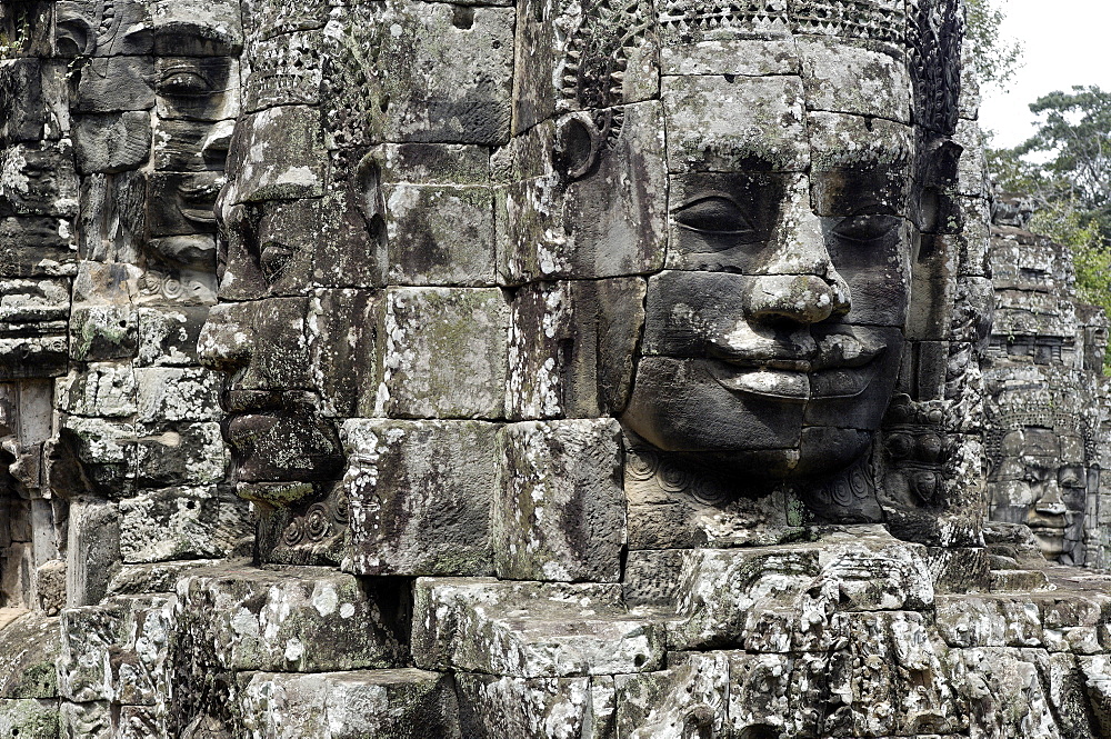 Ta Prohm temple dating from the mid 12th to early 13th centuries, Angkor, UNESCO World Heritage Site, Siem Reap, Cambodia, Indochina, Southeast Asia, Asia