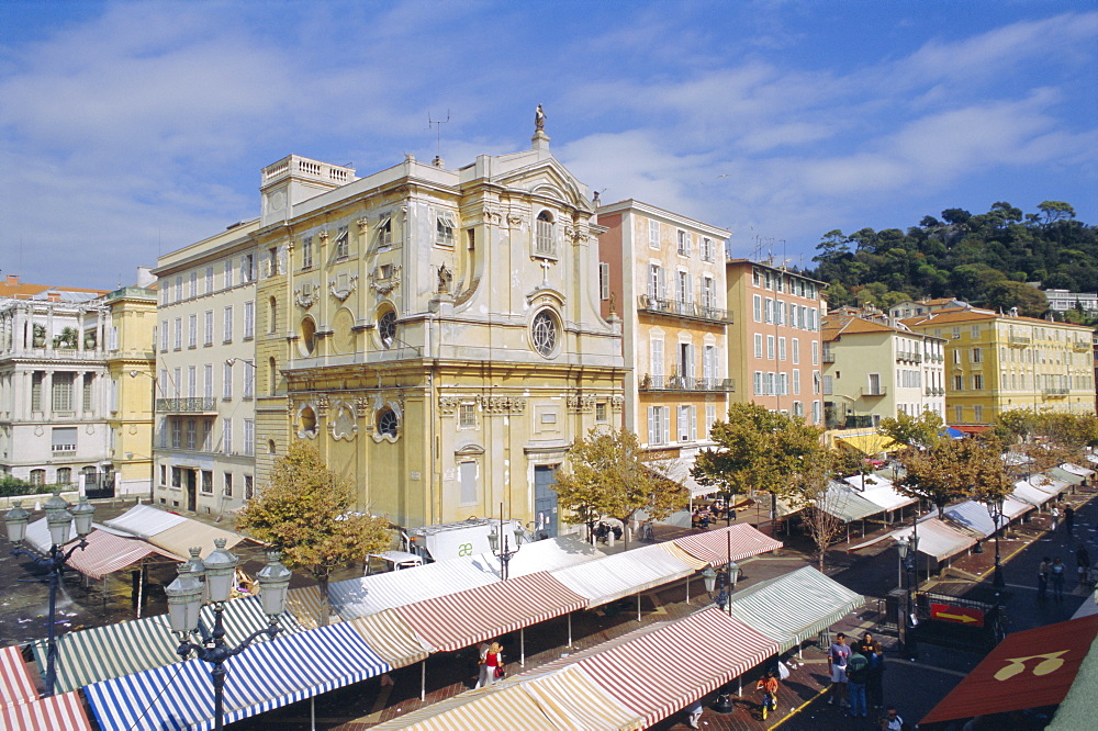 Cours Saleya, Nice, Provence, France