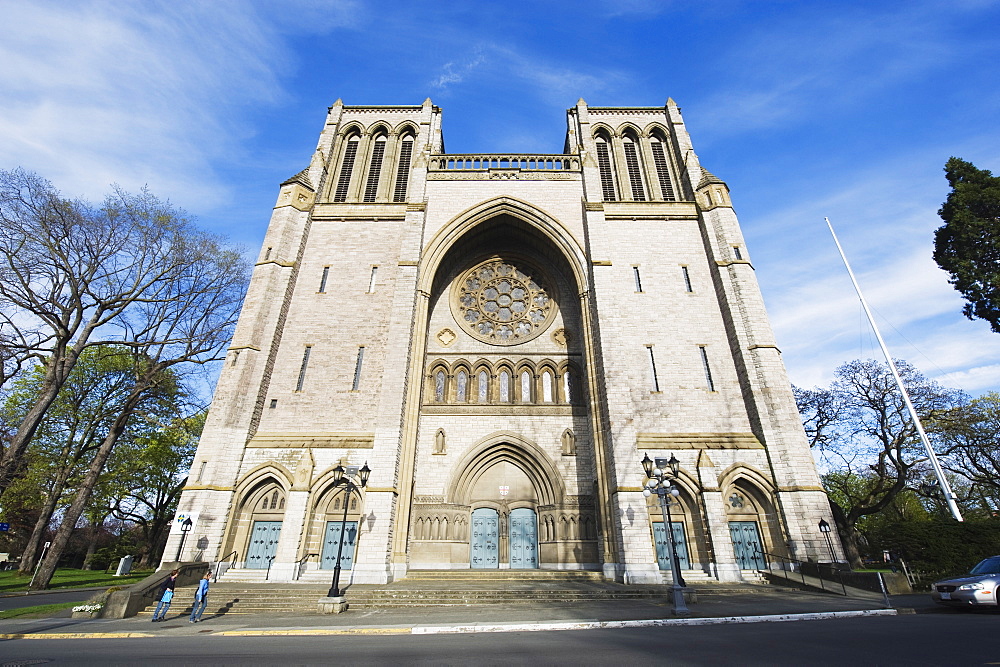 Christ Church Cathedral, Victoria, Vancouver Island, British Columbia, Canada, North America