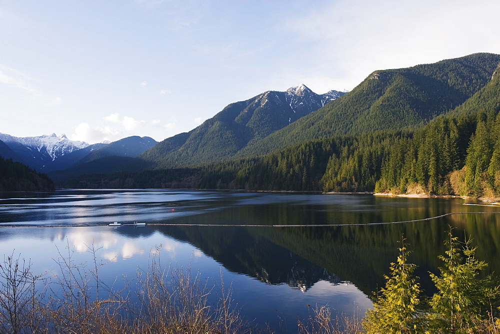 Capilano Lake, Vancouver, British Columbia, Canada, North America