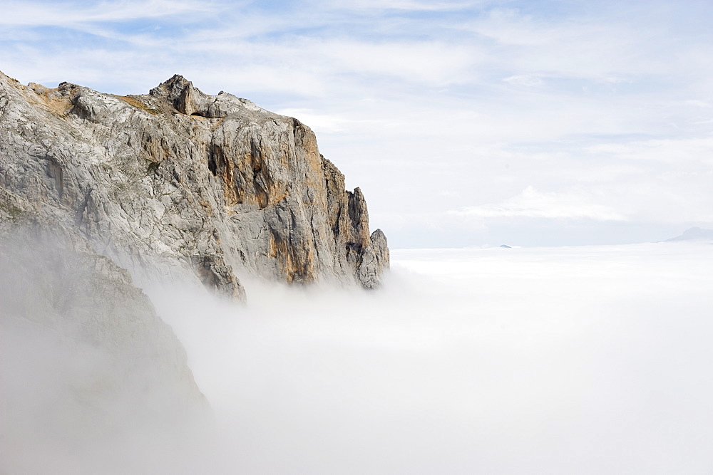 Picos de Europa National Park, shared by the provinces of Asturias, Cantabria and Leon, Spain, Europe