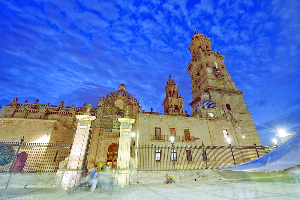 Cathedral, Morelia, UNESCO World Heritage Site, Michoacan state, Mexico, North America