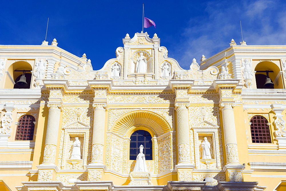 La Merced church, Antigua, UNESCO World Heritage Site, Guatemala, Central America