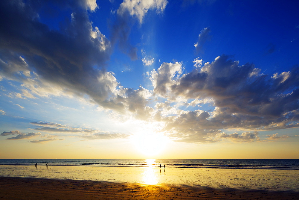 Memories Beach, sunset, Khao Lak, Phang Nga Province, Thailand, Southeast Asia, Asia