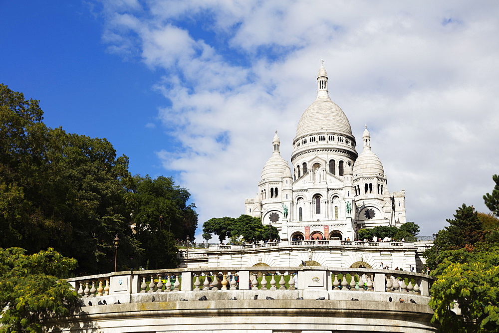 Sacre Coeur Basilica, Montmartre, Paris, France, Europe