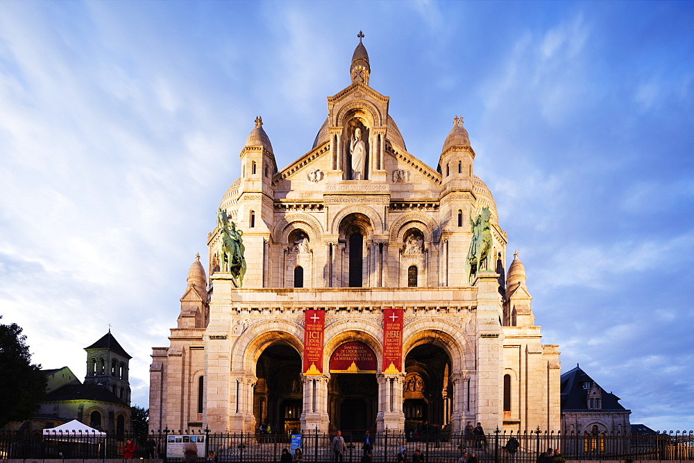 Sacre Coeur Basilica, Montmartre, Paris, France, Europe