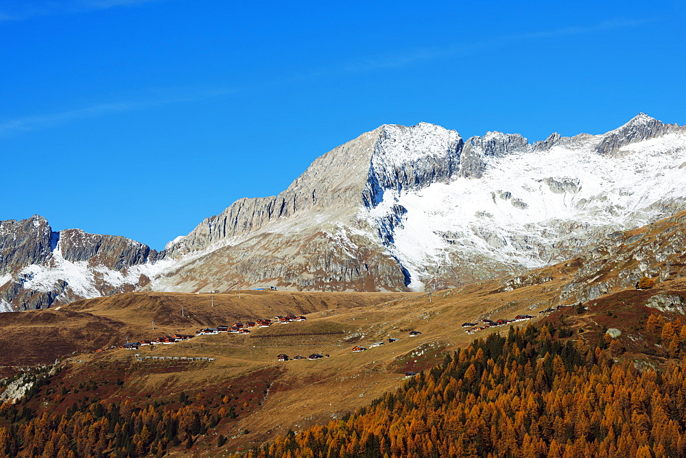 Village of Blatten, Jungfrau-Aletsch, UNESCO World Heritage Site, Valais, Swiss Alps, Switzerland, Europe