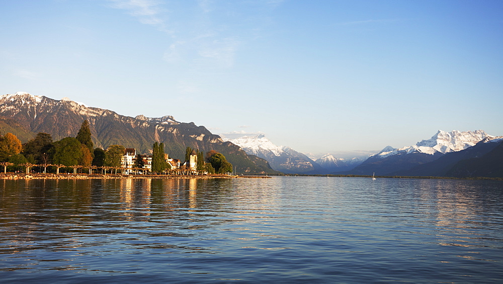 Musee Suisse du Jeu (The Swiss Museum of Games), Lake Geneva (Lac Leman), Vevey, Vaud, Switzerland, Europe