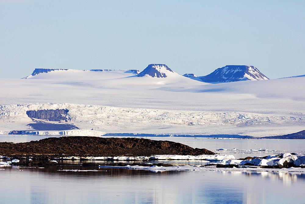 Arctic landscape, Spitsbergen, Svalbard, Arctic, Norway, Europe