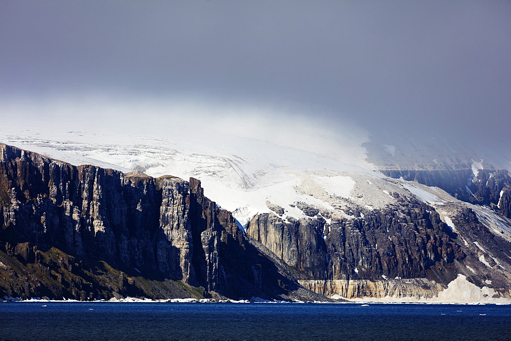 Arctic landscape, Spitsbergen, Svalbard, Arctic, Norway, Europe