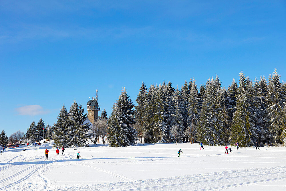 Cross country ski location. Liberec, Czech Republic, Europe