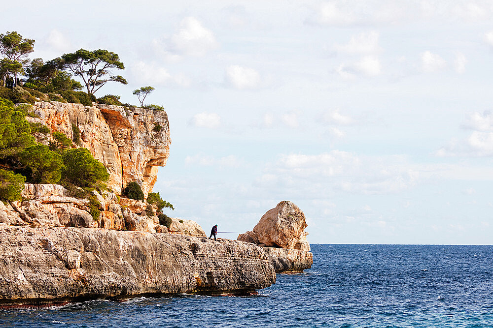 Cala Santanyi, Majorca, Balearic Islands, Spain, Mediterranean, Europe