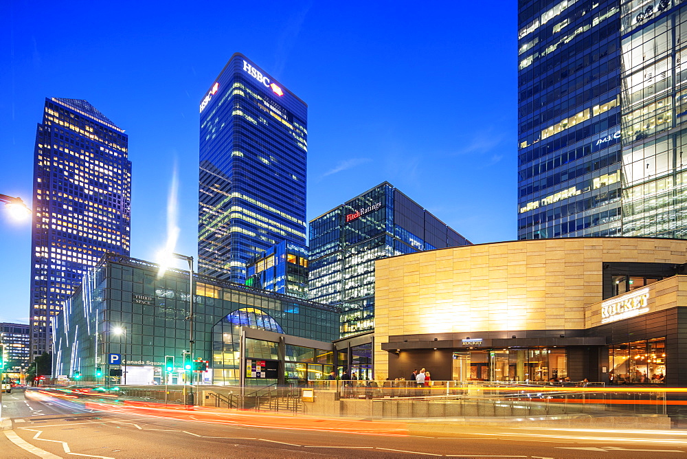 Canary Wharf, One Canada Square, Docklands, London, England, United Kingdom, Europe