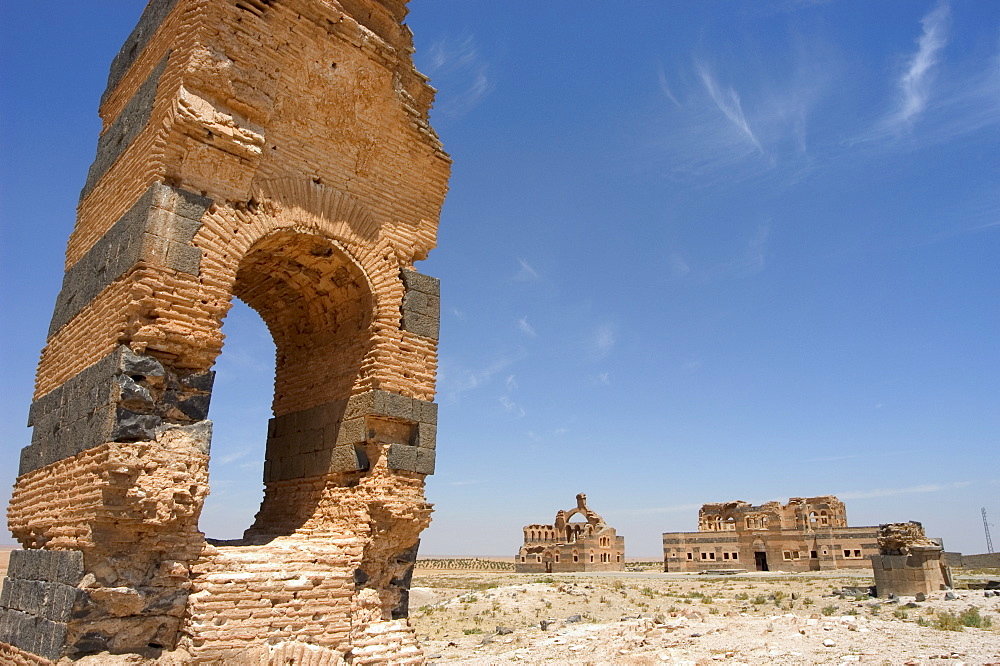 Ben Wordan castle ruins, near Hama, Syria, Middle East