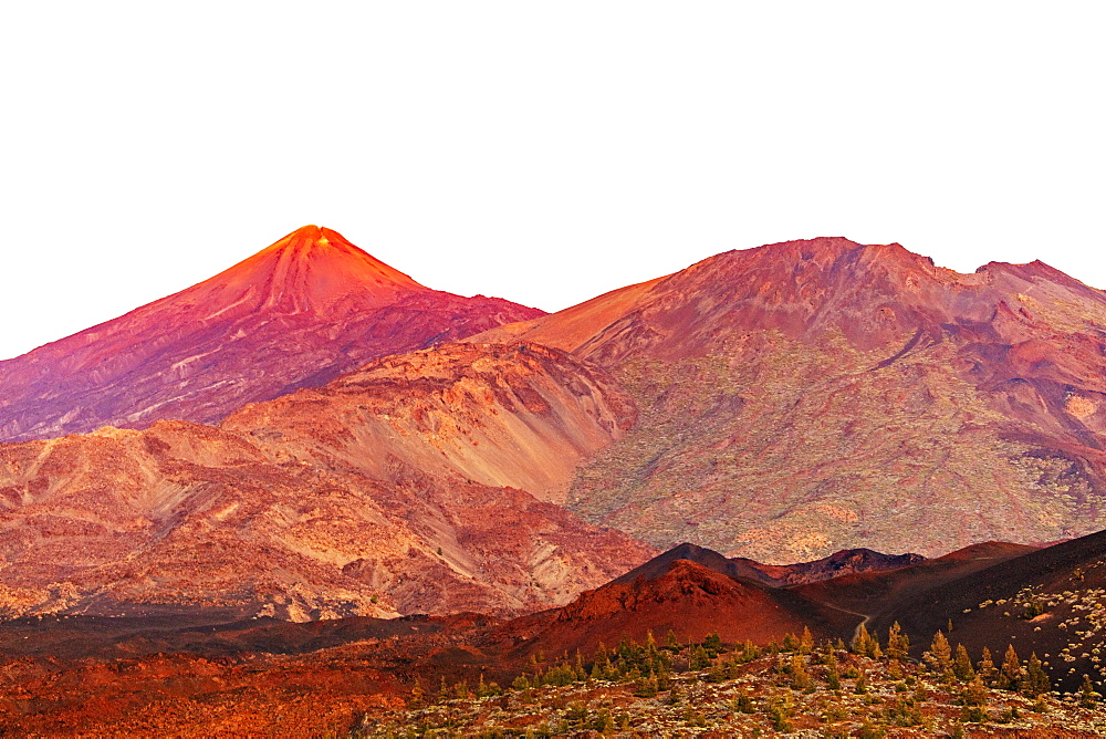 Pico del Teide, 3718m, highest mountain in Spain, Teide National Park, UNESCO World Heritage Site, Tenerife, Canary Islands, Spain, Atlantic, Europe