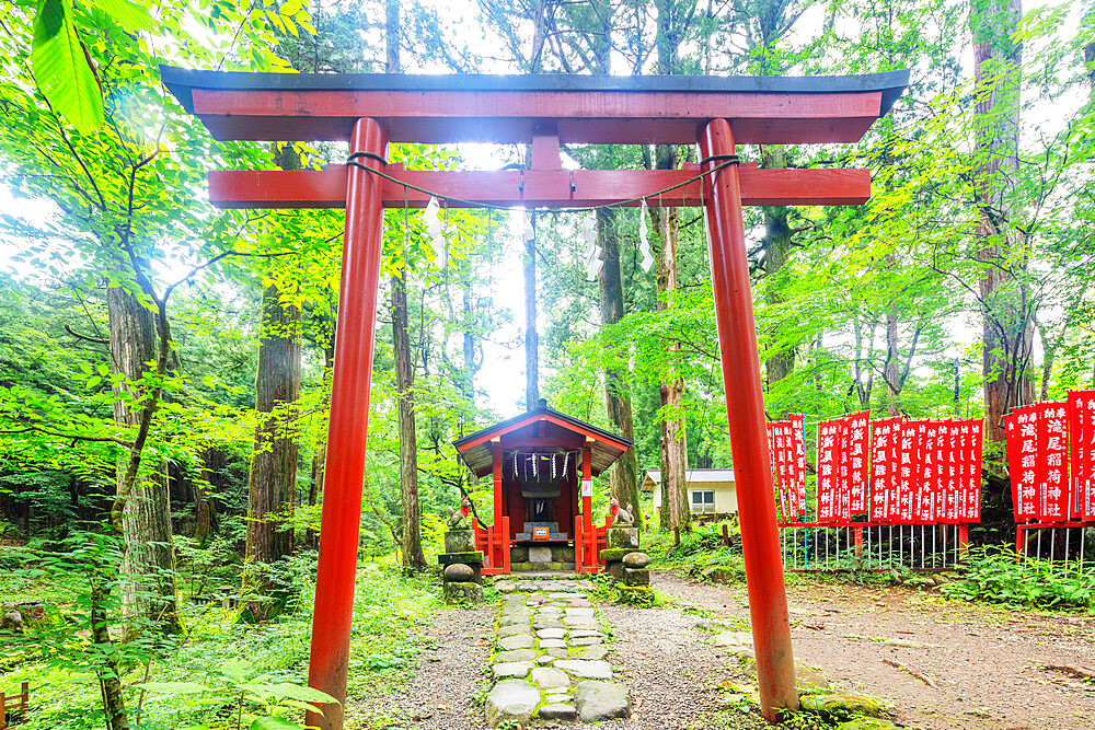 Kitano Shrine, Nikko, UNESCO World Heritage Site, Tochigi prefecture, Honshu, Japan, Asia