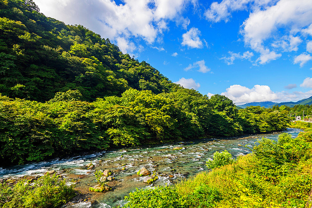 Daiya river, Nikko, UNESCO World Heritage Site, Tochigi prefecture, Honshu, Japan, Asia