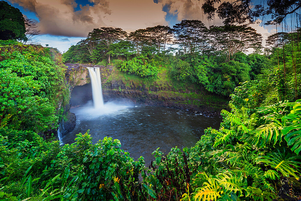 Rainbow Falls, Big Island, Hawaii, United States of America, North America