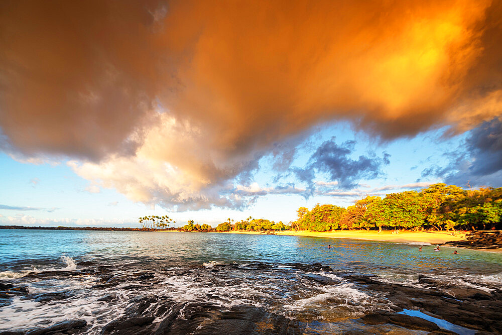 Mahai'ula Beach, Big Island, Hawaii, United States of America, North America