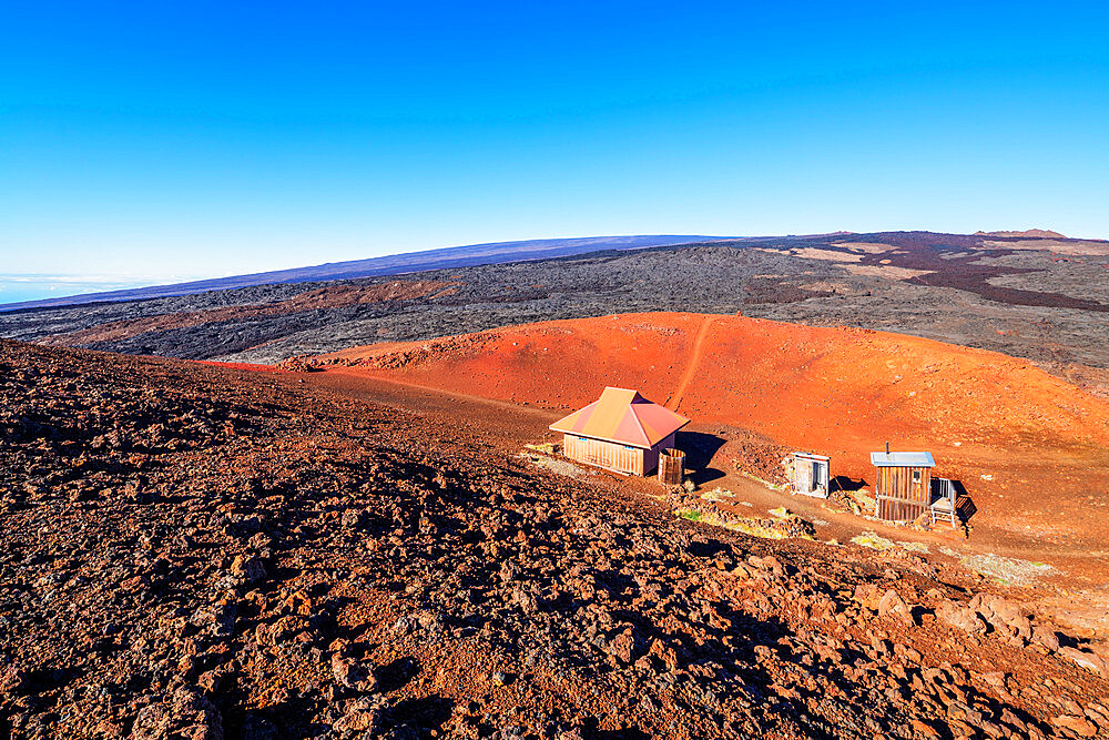 Volcanic landscape, Hawaii Volcanoes National Park, UNESCO World Heritage Site, Big Island, Hawaii, United States of America, North America