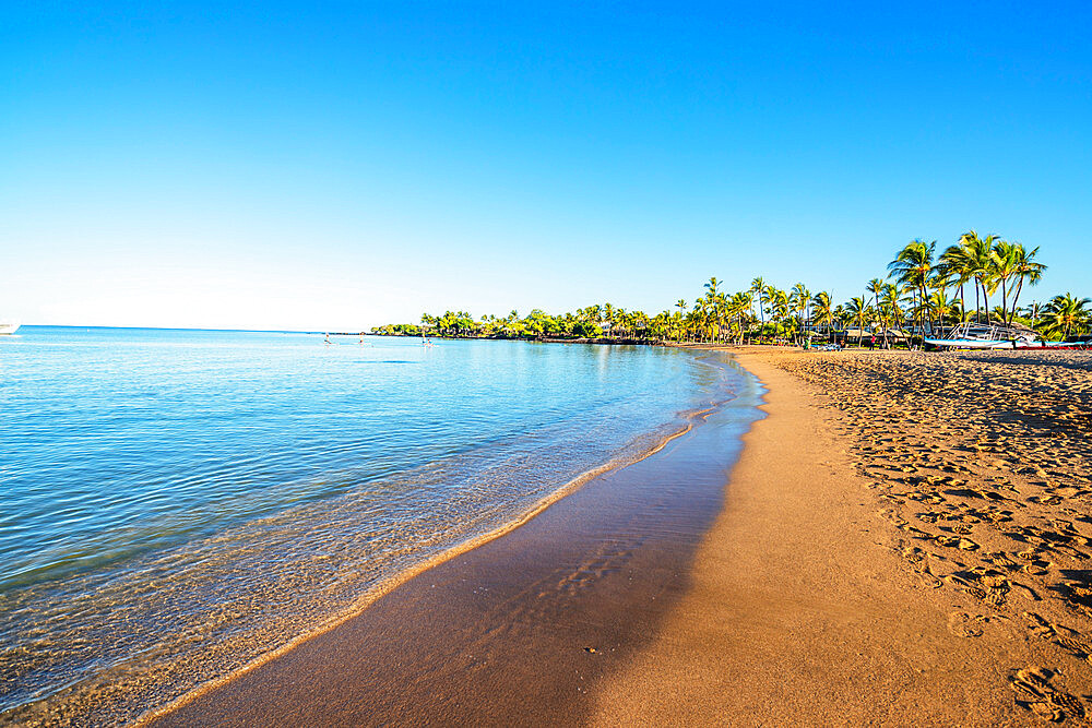 Anaeho'omalu Beach, Big Island, Hawaii, United States of America, North America