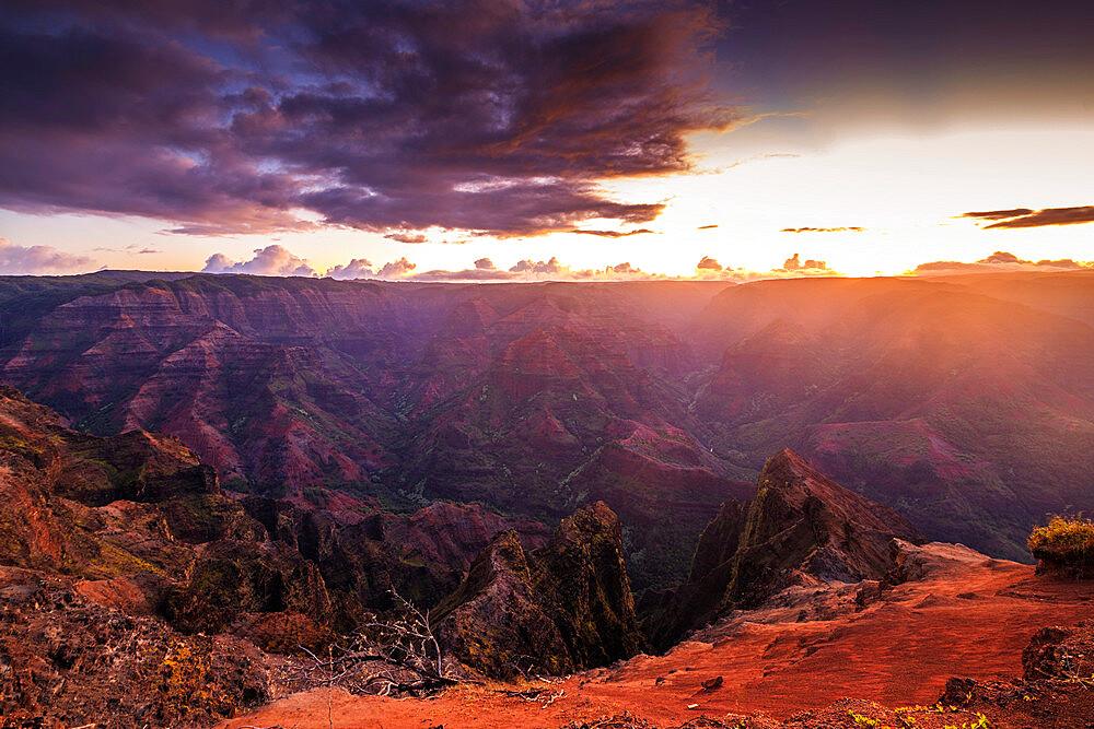 Waimea Canyon State Park, Kauai Island, Hawaii, United States of America, North America