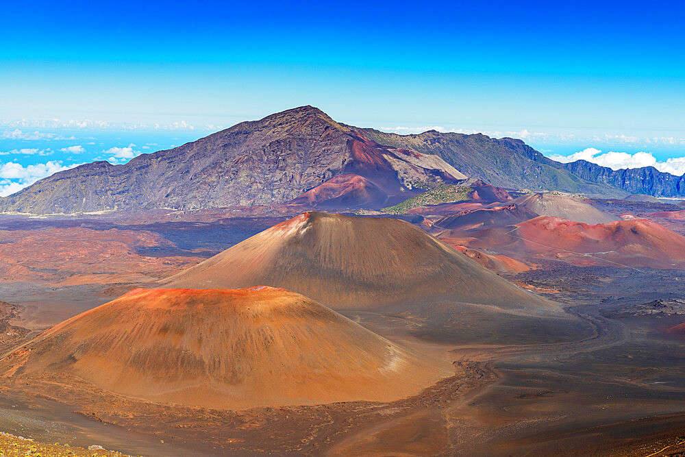 Haleakala National Park, volcanic landscape, Maui Island, Hawaii, United States of America, North America