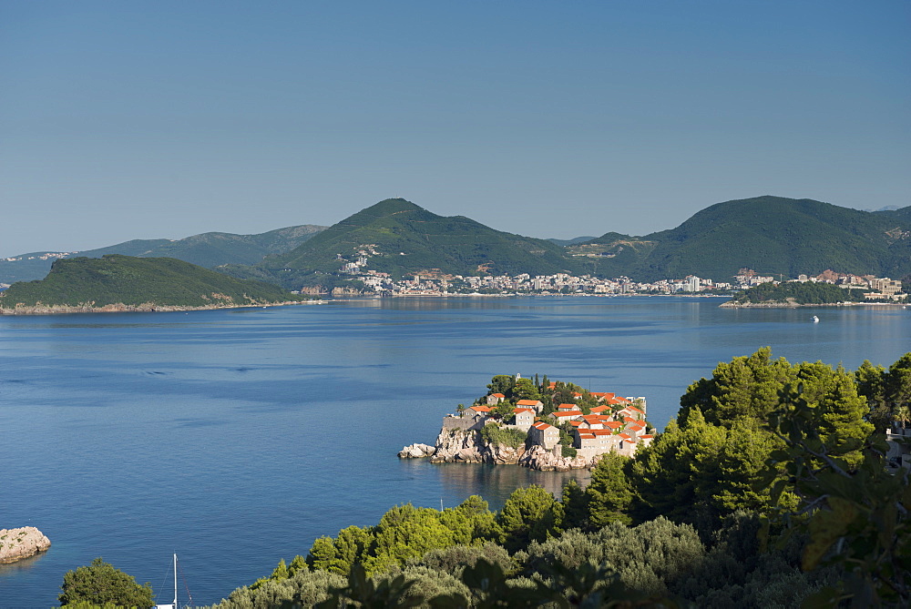 Sveti Stefan and Budva, Montenegro, Europe