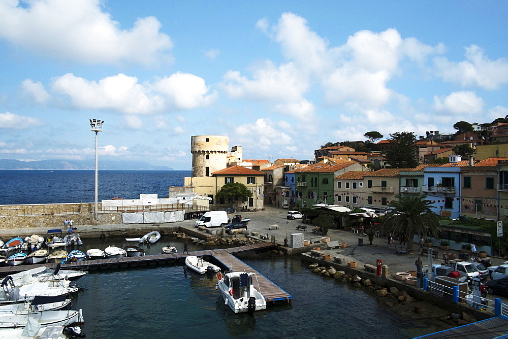 Giglio port, Tuscany, Italy, Europe