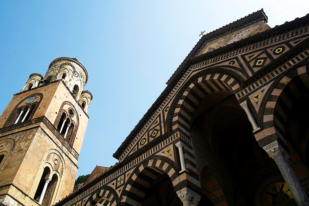 The Duomo in Amalfi, Costiera Amalfitana, UNESCO World Heritage Site, Campania, Italy, Europe