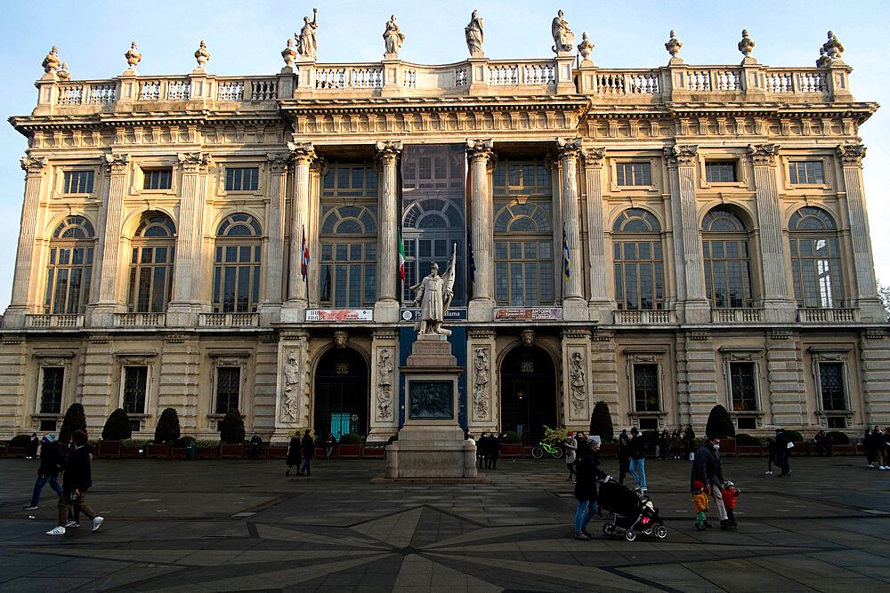 Madama Palace, Turin, Piedmont, Italy, Europe