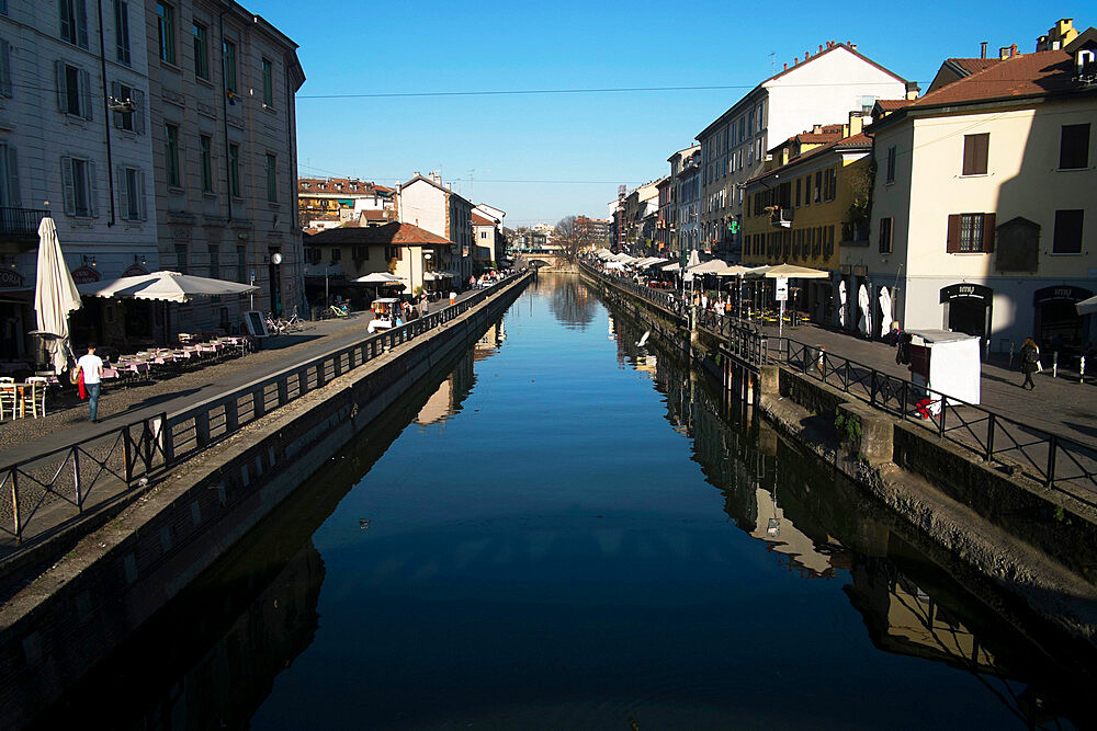 Ai Navigli, Milan, Lombardy, Italy, Europe