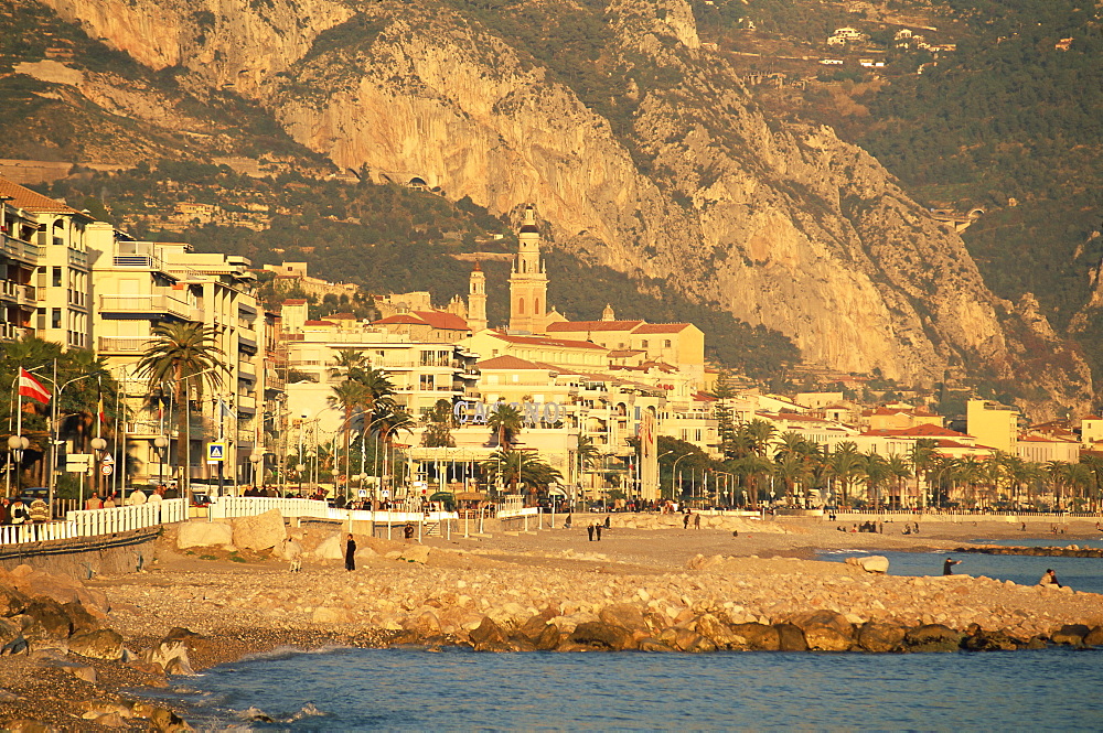 Menton, Alpes Maritimes, Provence, Cote d'Azur, French Riviera, France, Mediterranean, Europe