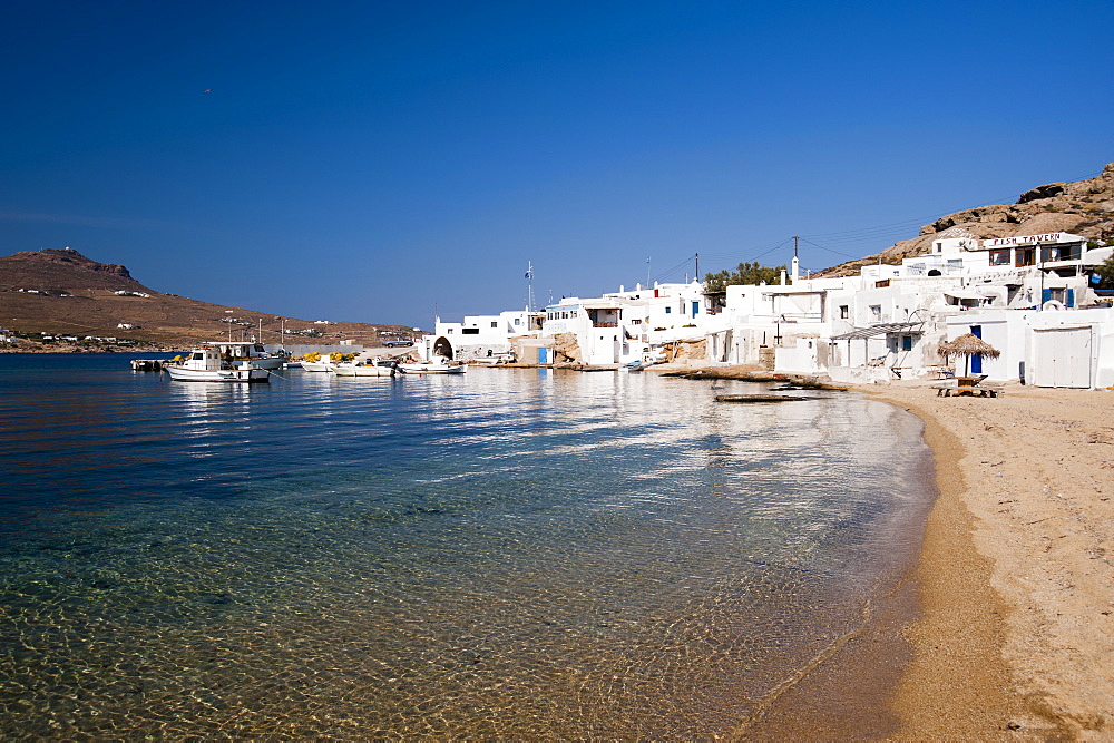 Cape Tarsanas, Mykonos, Cyclades, Greek Islands, Greece, Europe