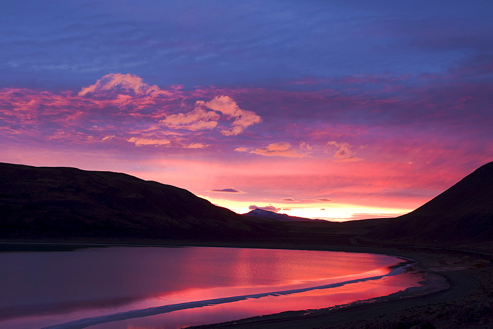 Laguna Amarga, Torres del Paine National Park, Patagonia, Chile, South America