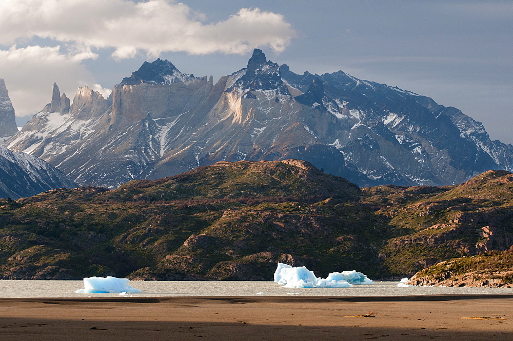 Lago Grey, Torres del Paine National Park, Patagonia, Chile, South America