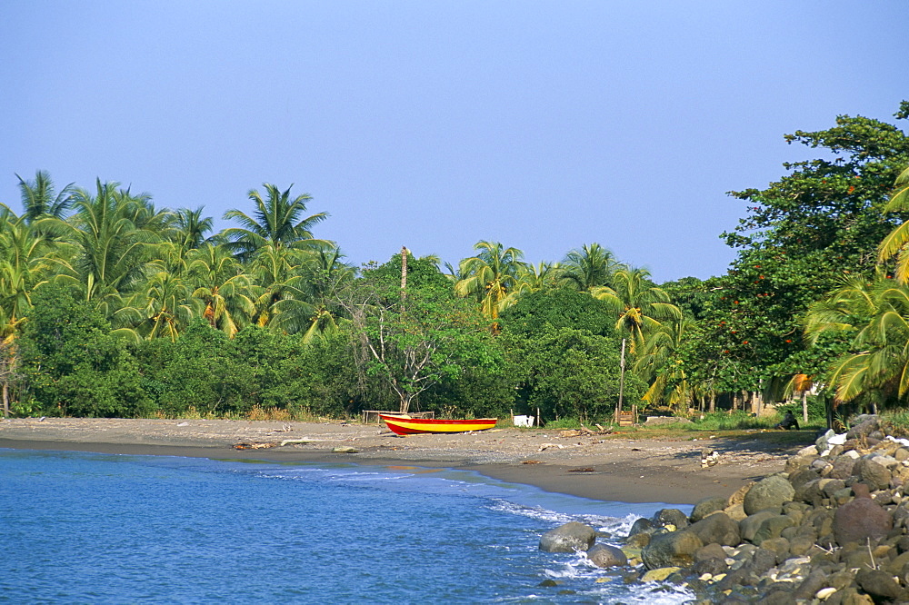 Beach near Port Antonio, Jamaica, West Indies, Central America